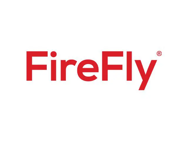 The word FireFly in bold red letters on a white background.