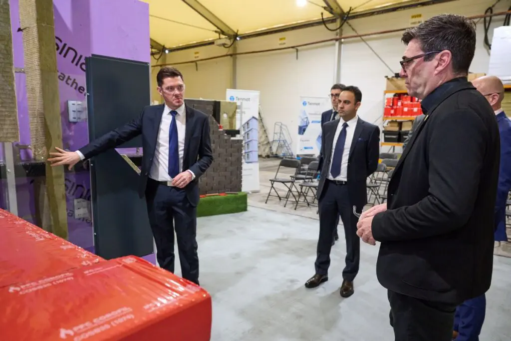 Training Academy Andy Burnham tour