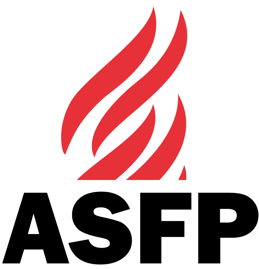 Red abstract flame logo above the word ARISE in bold black letters on a transparent background.