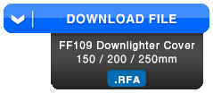 FF109-150 Downlight Cover Revit